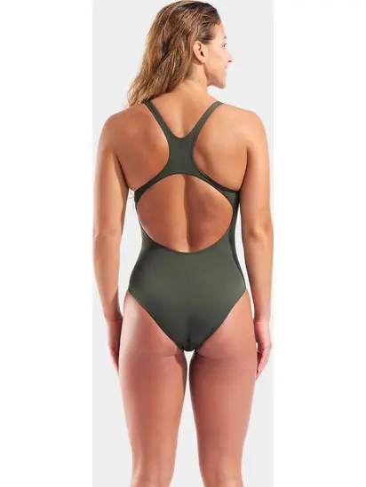 Купальник закритий для жінок Arena TEAM SWIMSUIT SWIM PRO SOLID темно-зелений