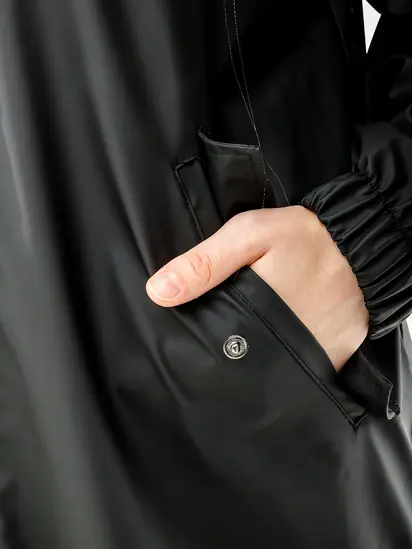 Куртка Rains Jackets, чорний