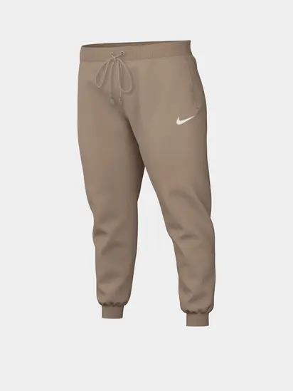 Штани Nike W NSW PHNX FLC HR PANT STD, бежевий
