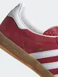 Кросівки Adidas Gazelle Indoor, бордовий з білим