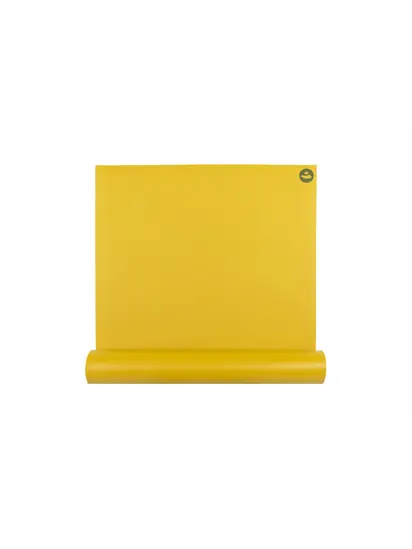 Килимок для йоги Bodhi Rishikesh Premium 80 XL гірчично-жовтий 200x80x0.45 см