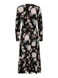 Сукня ONLMARY L/S MIDI BUTTON DRESS WVN BREAKER FLORAL ONLY L Чорний