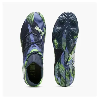 Бутси Puma FUTURE 7 ULTIMATE FG/AG Wn s, темно-синій з зеленим