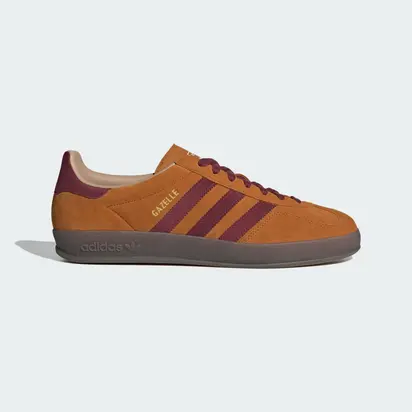 Кросівки Adidas Gazelle Indoor, коричневий з бордовим