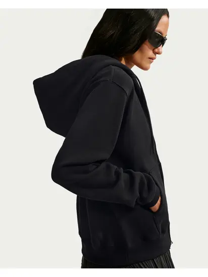 Толстовка Nike W STDO FLC MW STD FZ HDY, чорний