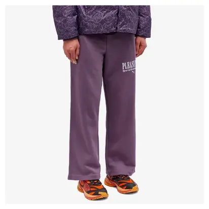 Штани Puma x PLEASURES Sweatpants, фіолетовий