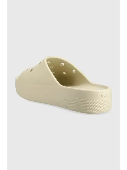 Тапочки CLASSIC PLATFORM SLIDE CROCS W6 (36-37) Бежевий