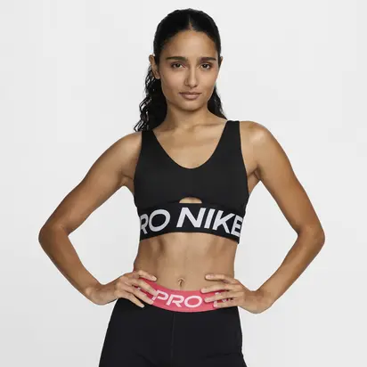Топ жіночий Nike Indy Plunge Medium-Support Bold ()