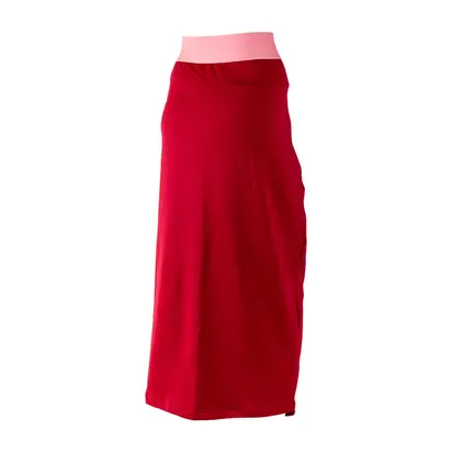 Спідниця Reebok RBK CARDI RIB S, червоний з рожевим