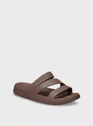 Шльопанці Getaway Strappy MtP CROCS W4 (33-34) Коричневий