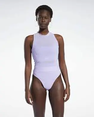 Боді Reebok x Cardi B Bodysuit, бузковий