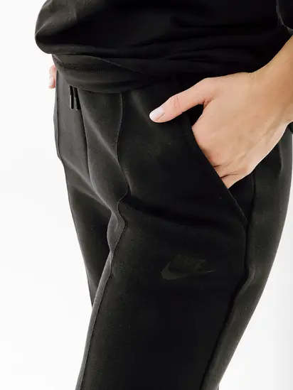 Штани Nike W NSW TCH FLC MR JGGR, чорний