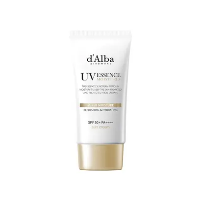 D'ALBA Веганський суперзволожуючий сонцезахисний крем SPF 50+ PA++++ 50ml (строк придатності до 20.02.2027)