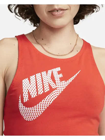Топ Nike W NSW TANK TOP DNC, помаранчевий
