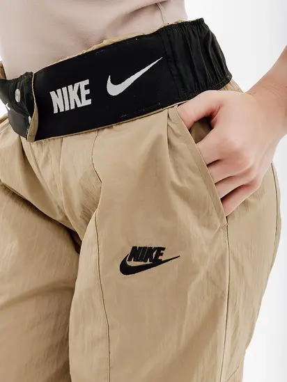 Штани Nike W NSW WVN OS PANT HR SW, бежевий