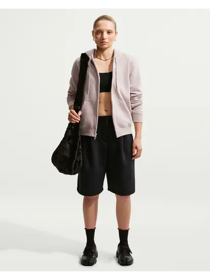 Толстовка Nike W STDO FLC MW STD FZ HDY, світло-рожевий