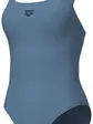 Купальник SOLID SWIMSUIT CONTROL PRO BAC, сіро-синій