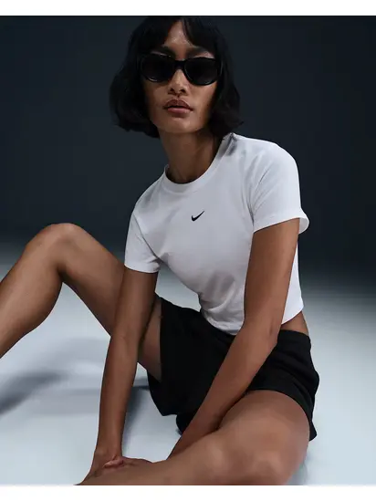 Футболка Nike W NSW CHLL KNT CRP, білий