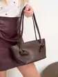 Стильна жіноча сумочка «Асті» коричнева