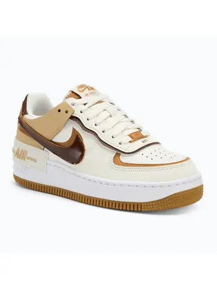 Кросівки NIKE W AF1 SHADOW, білий з коричневим