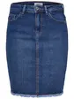 Спідниця ONLELIZA LIFE REG RAWEDGE SKIRT 08 NOOS 15159611 Medium Blue Denim ONLY Синій