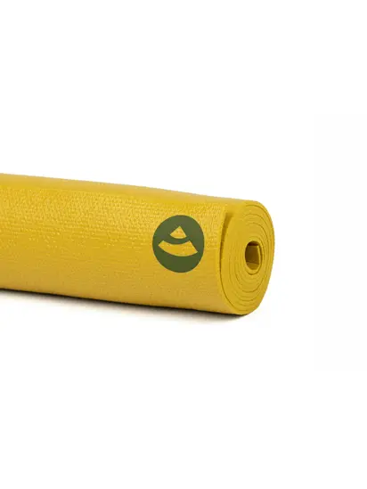 Килимок для йоги Bodhi Rishikesh Premium 80 XL гірчично-жовтий 200x80x0.45 см