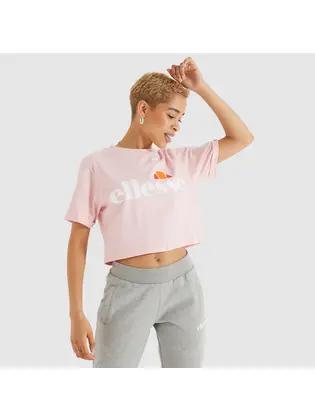 Футболка Ellesse Alberta Cropped Tee, рожевий