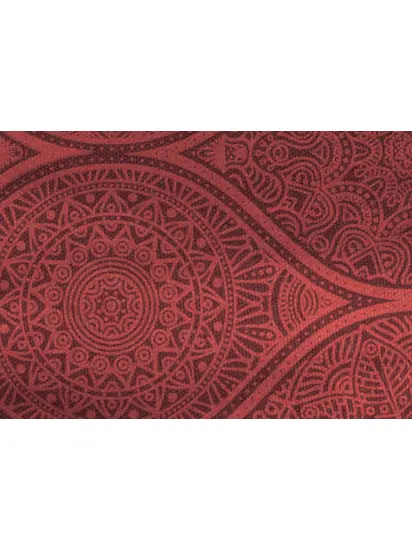 Сумка-чохол для йоги Asana Bag Cotton Mayuri Maharaja Collection Bodhi 60 см темно-червоний