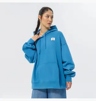 Толстовка JORDAN W J FLT FLC HOODIE, синій