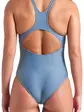 Купальник SOLID SWIMSUIT CONTROL PRO BAC, сіро-синій