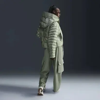 Куртка Nike W NSW ESSNTL PRIMA PUFFER, світло-зелений