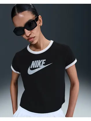 Футболка Nike W NSW SS RINGER TEE VNTG RUN