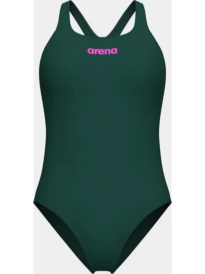 Купальник закритий для жінок Arena TEAM SWIMSUIT SWIM PRO SOLID темно-зелений