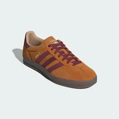 Кросівки Adidas Gazelle Indoor, коричневий з бордовим