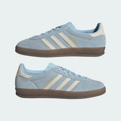 Кросівки Adidas Gazelle, блакитний з білим