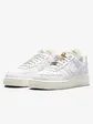Кросівки Nike WMNS AIR FORCE 1 LO PRM, білий з бежевим