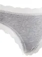 Труси Fashion Lady TAN TANGA F сірий, червоний L