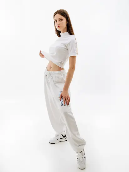 Футболка Nike W NSW ESSNTL RIB MOCK SS TOP, білий