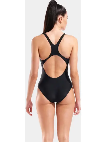 Купальник закритий для жінок Arena STRIPEFLO SWIMSUIT SWIM PRO BA чорний, білий