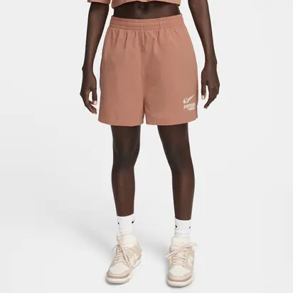 Шорти Nike W NSW WOVEN SHORT GLS, рожевий
