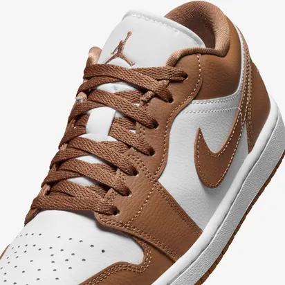 Кросівки W Air Jordan 1 Low Brown/White