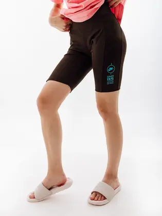 Шорти Nike W NSW TIGHT SHORT RIB SU, коричневий