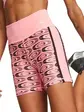 Шорти Puma RETRO GLAM HW SHORT TIGHT, рожевий з чорним
