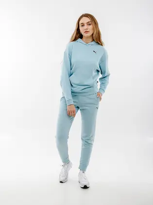 Штани Puma BETTER ESSENTIALS Pants, бірюзовий