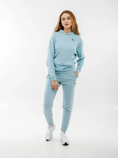 Штани Puma BETTER ESSENTIALS Pants, бірюзовий