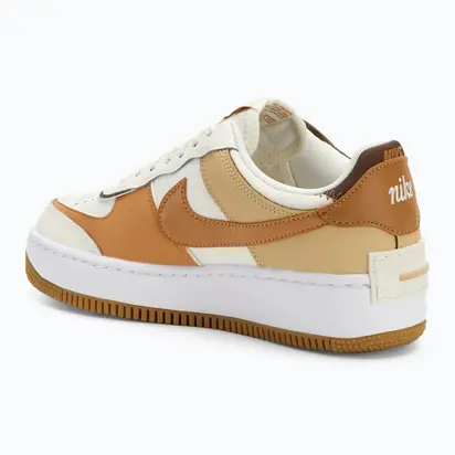 Кросівки NIKE W AF1 SHADOW, білий з коричневим