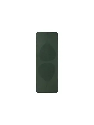Йога-мат Bodhi Phoenix XL Bodhi Leaves Forest Green матовий 200x66x0.4 см