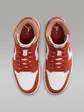 Кросівки жіночі Air Jordan 1 Mid Orange/White