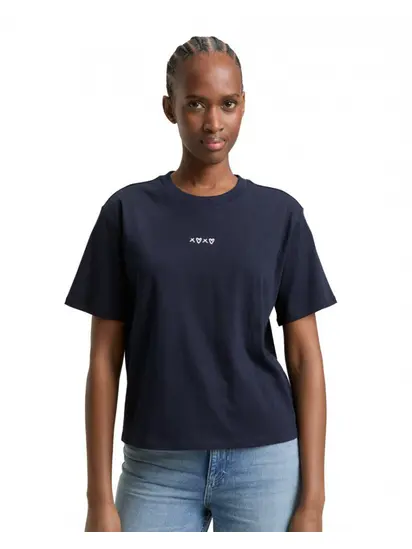 Футболка women's T-shirt Tom Tailor XS Темно-синій