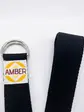 Набір аксесуарів для йоги «Комфорт і безпека» AMBER 4 в 1 чорний